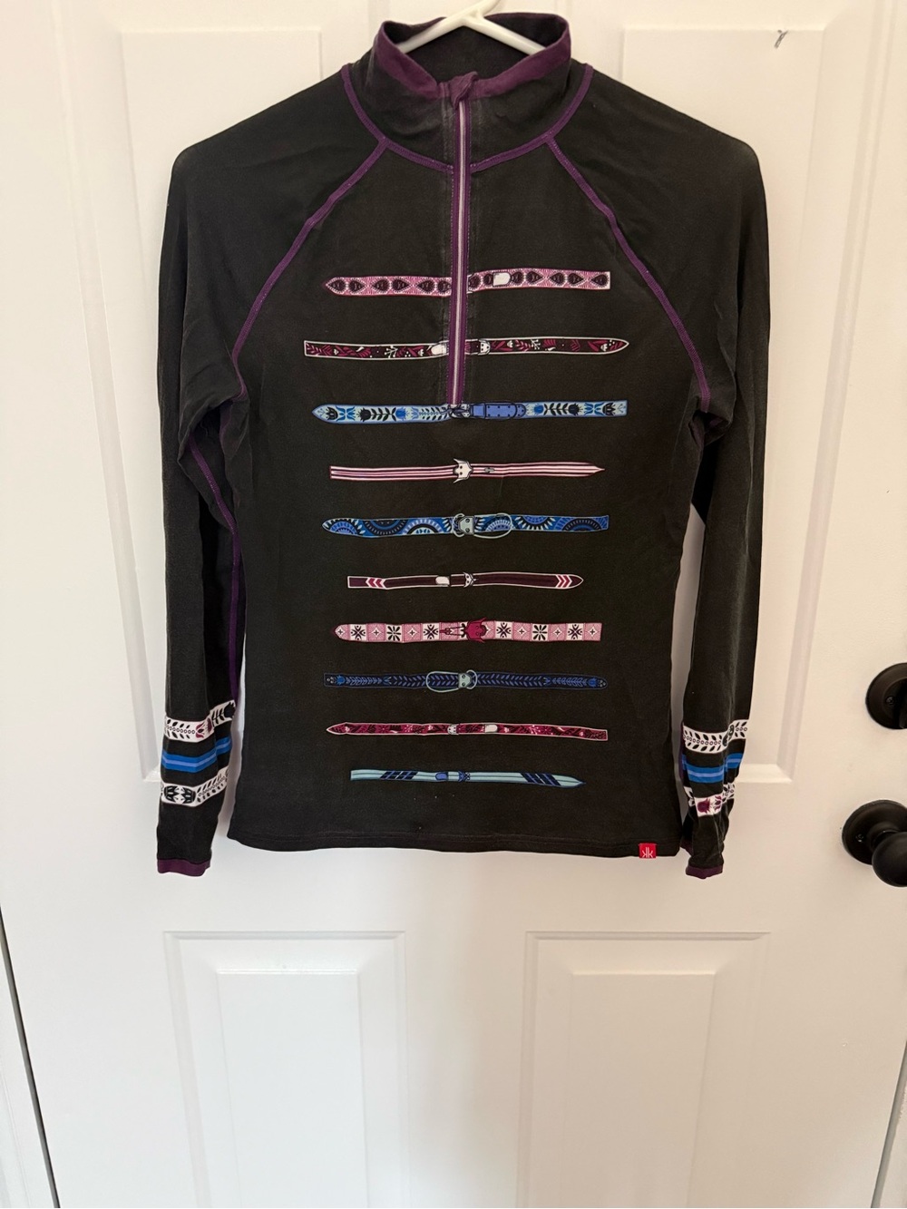 Krimson Klover ski base layer 1/4 Zip Top Size S